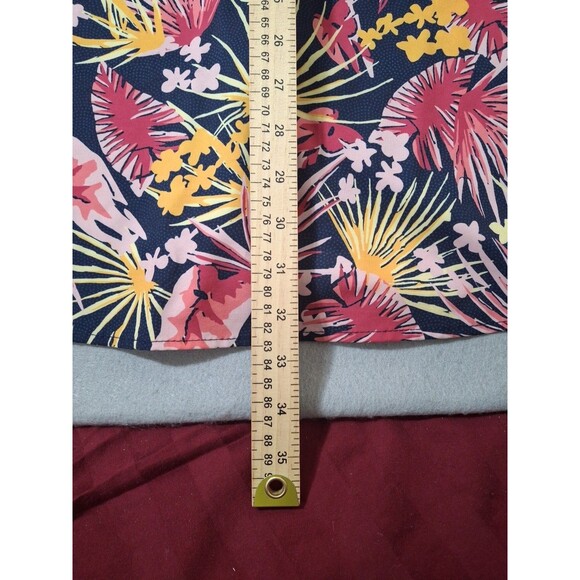 AFTCO Hawaiian Shirt Mens 2XL XXL Button Down Short Sleeve Vented Fishing - Picture 6 of 7